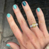 6.7ct Radiant Cut Yellow Sapphire Engagement Ring