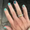 6.7ct Radiant Cut Yellow Sapphire Engagement Ring
