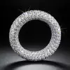 Inside and Out Paved Wide Wedding Band