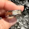 9CTW Princess Cut Rainbow Sapphire Eternity Ring