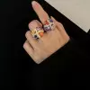 Multicolor Sapphire Bold Cocktail Ring