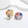 Multicolor Sapphire Bold Cocktail Ring