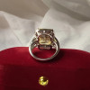 12ct Radiant Cut Yellow Sapphire Cocktail Ring
