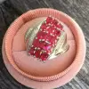 5ctw Oval Cut Ruby Bold Coctail Ring