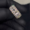 Emerald Cut White Sapphire Eternity Ring