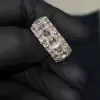 Emerald Cut White Sapphire Eternity Ring
