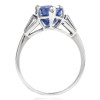 Marquise Cut Light Blue Sapphire Engagement Ring
