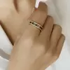 7.9ctw Princess Cut Multi Sapphire Eternity Ring