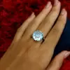 Vintage Round Cut Crown Setting Engagement Ring
