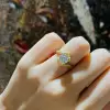 2.7ct Round Cut Brushed Bypass Engagement Ring