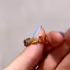 9ctw Heart Cut Multicolor Sapphire Rainbow Eternity Ring