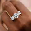 2.7ct White Sapphire Vine Wrapping Engagement Ring