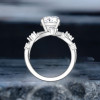 2.7ct White Sapphire Vine Wrapping Engagement Ring