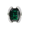 8.4ct Emerald Cut Emerald Knot Cocktail Ring