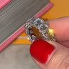 6ctw Round/Emerald Cut Classic Paved Eternity Ring