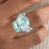 18ct Cushion Cut Paraiba Tourmaline Cocktail Ring