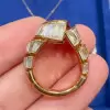 5ct Oval Cut Ruby Vintage Swirl Cocktail Ring