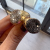 2ctw Paved Black Sapphire Cocktail Ring