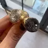 2ctw Paved Black Sapphire Cocktail Ring
