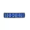7ctw Emerald Cut Multicolor Sapphire Channel-Set Eternity Ring
