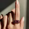 2.5ctw Multicolor Sapphire Paved Cocktail Ring