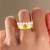 3ctw Princess Cut Matte Modern Wedding Band