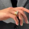3ctw Princess Cut Matte Modern Wedding Band
