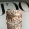 4ctw Round Cut Flush Set Bold Cocktail Ring