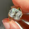 5ct Cushion Cut Modern Style Bypass Engagement Ring