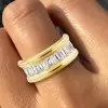 4ctw Channel Setting Emerald Cut Eternity Ring