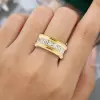 4ctw Channel Setting Emerald Cut Eternity Ring