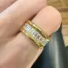 4ctw Channel Setting Emerald Cut Eternity Ring