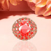 9ct Oval Cut Ruby Bold Cocktail Ring