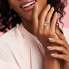 5ctw Multicolor Sapphire Intertwined Rainbow Cocktail Ring