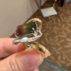 8.4ct Watermelon Tourmaline Intertwined Cocktail Ring