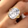 8ct Cushion Cut Vintage Mounting Engagement Ring