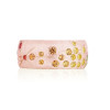 Flush Set Multicolor Sapphire Rainbow Starry Ring