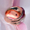 12ct Oval Cut Vivid Red Ruby Bold Cocktail Ring