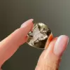 3D Butterfly Curving Saddle Cocktail Ring