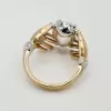 3ct Pear Cut Love Hands Vintage Promise Ring