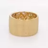3ctw Flush Set White Sapphire Starry Band Ring
