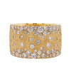 3ctw Flush Set White Sapphire Starry Band Ring