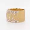 3ctw Flush Set White Sapphire Starry Band Ring