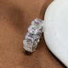 16ctw Cushion-shaped Criss Cut Eternity Ring