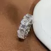 16ctw Cushion-shaped Criss Cut Eternity Ring