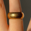 8MM Width High-Polished Classic Antique Wedding Band