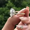 6ct Cushion Cut European Shank Classic Engagement Ring