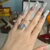 6ct Cushion Cut European Shank Classic Engagement Ring