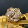 6ctw Round and Baguette Cut Vintage Bypass Cocktail Ring