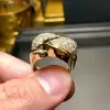 6ctw Round and Baguette Cut Vintage Bypass Cocktail Ring